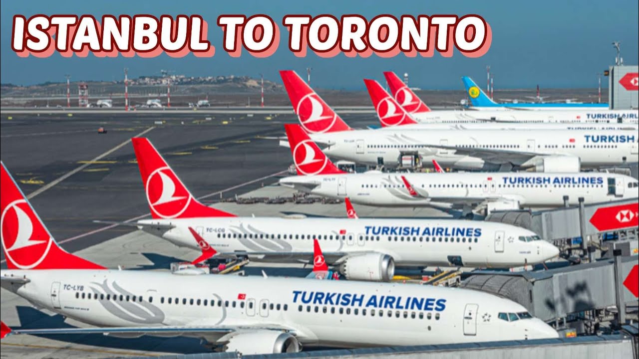 Trip Report: Turkish Airlines Business Class 10 Hour Journey from Istanbul to Toronto 🇹🇷 🇨🇦