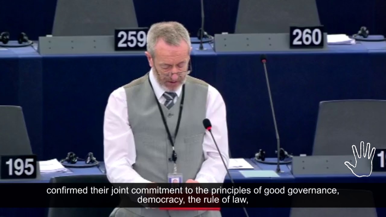 European Parliament Resolution - Hon. Sean KELLY, MEP