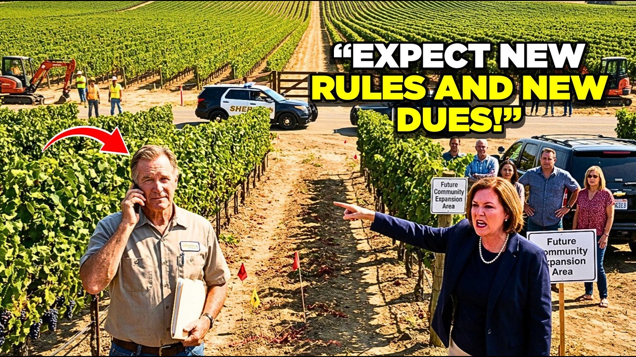 HOA Tried to Annex My Vineyard—One Call to the Governor Ended Their Expansion Forever