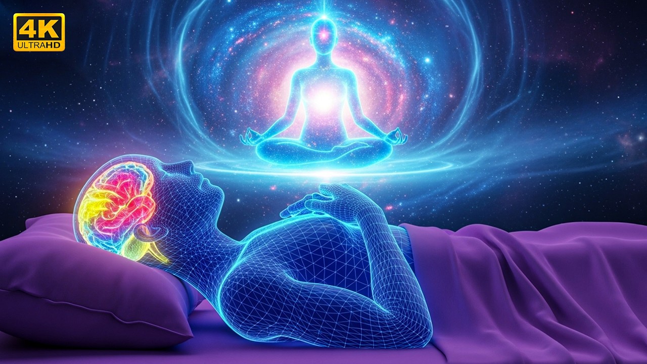 432Hz + 528Hz + 741Hz | The DEEPEST Healing Sleep: Whole Body Regeneration, Relieve Strees