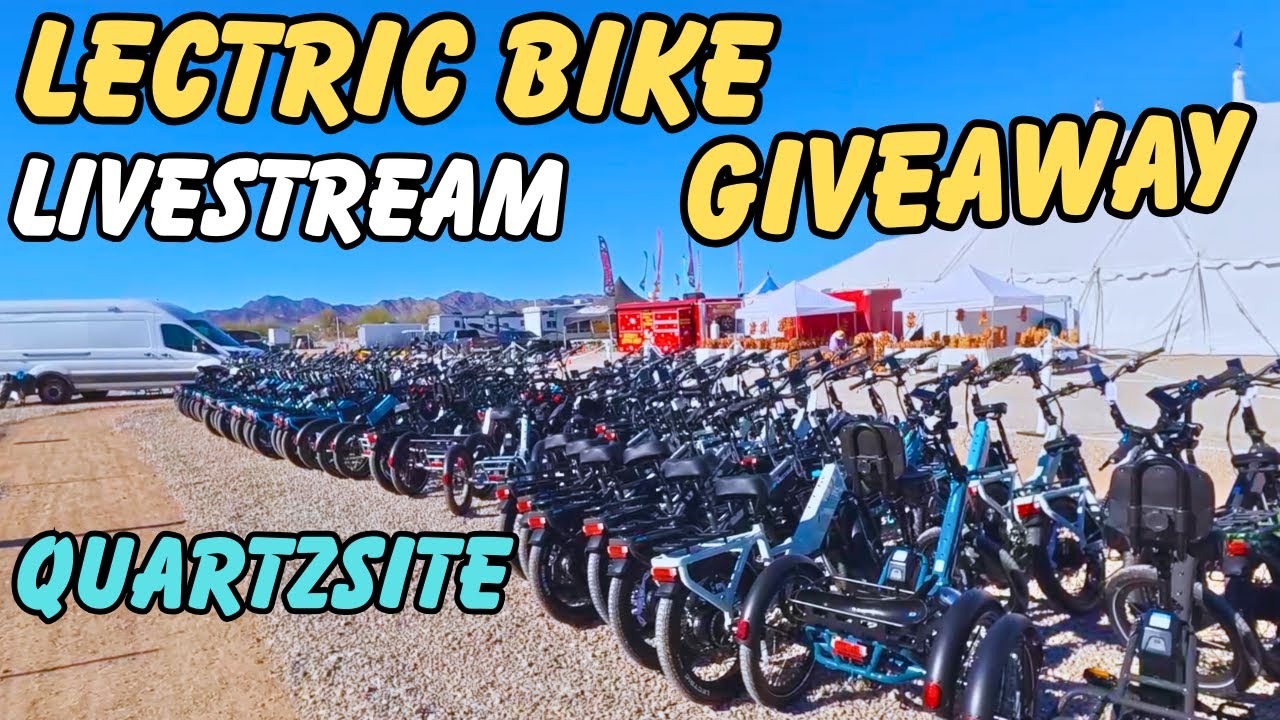 FREE EBIKE GIVEAWAY LIVE ON YOUTUBE