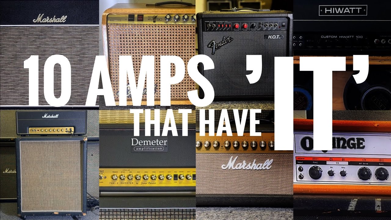10 Guitar Tube Amps that have 
