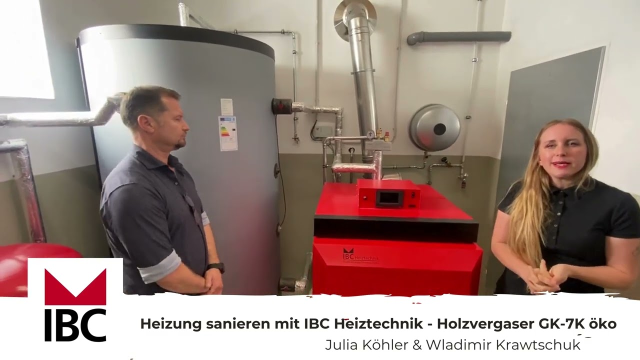 Live angeschaut: Der 🔥 brand-neue Holzvergaser von IBC aus Gusseisen mit bis zu 70% KfW Förderung