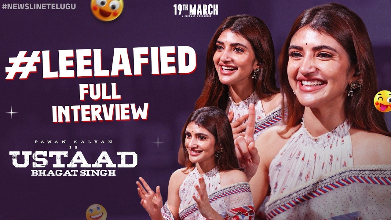 Sreeleela Unfiltered Interview | Ustaad Bhagat Singh | Pawan Kalyan | Harish Shankar | Raashii -NLT