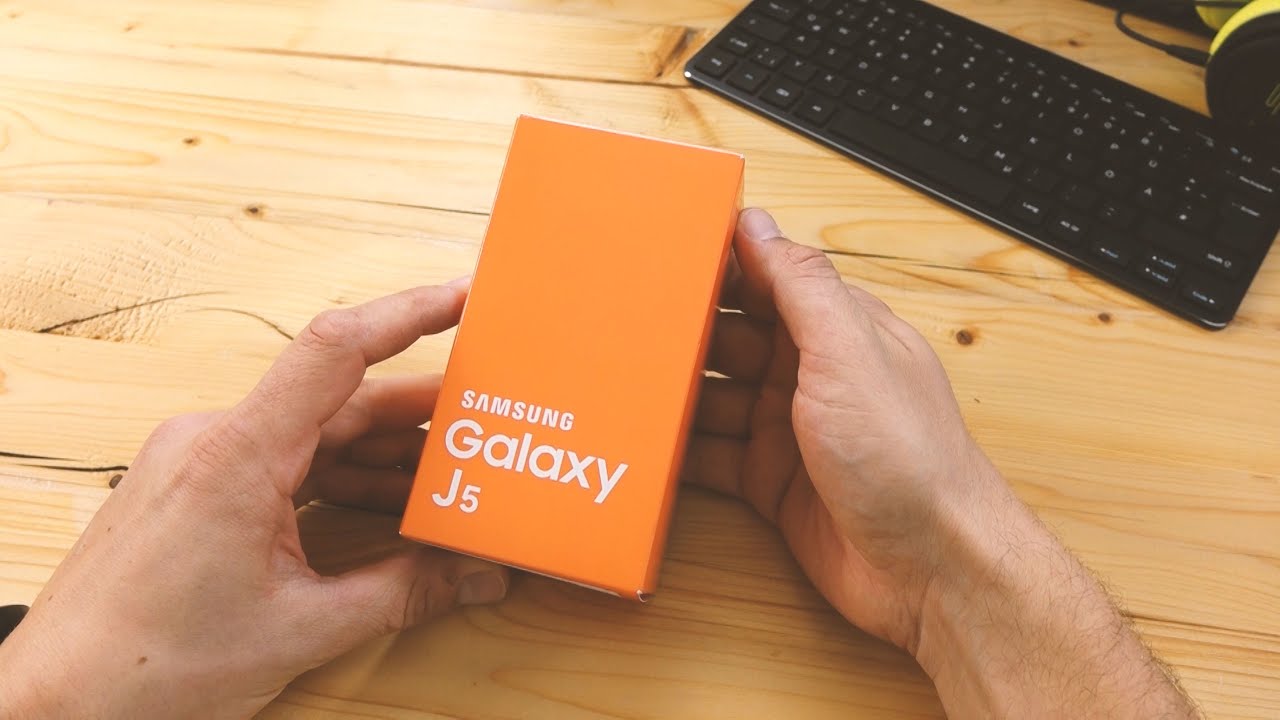 Samsung Galaxy J5 Unboxing & Einrichtung (deutsch)