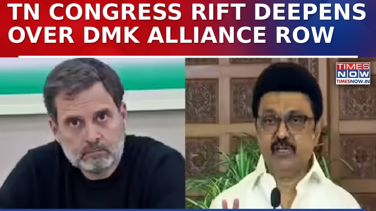 Tamil Nadu Polls Near, Congress Rift Deepens As Power Share Row With DMK Triggers High Command Test