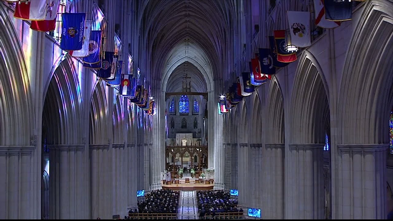 WATCH: U.S. Army Brass Quintet plays Abba's 'Dancing Queen' at Colin Powell funeral service