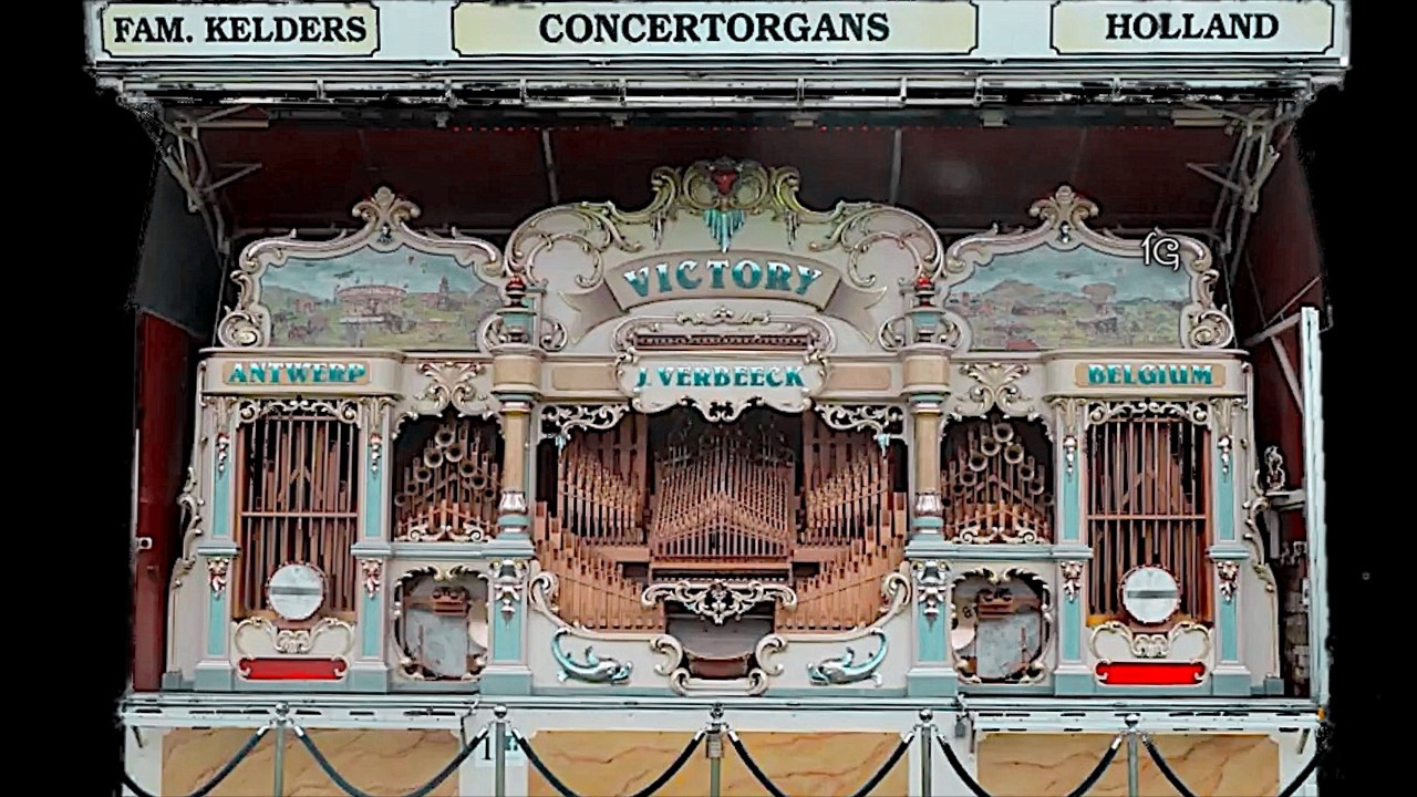 A Whiter Shade Of Pale - Fam. Kelders - Verbeeck 118 Key Concertorgan