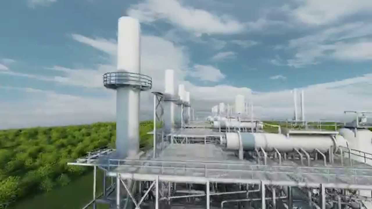 SmartPLANT Refinery 3D Animation with 3DS Max