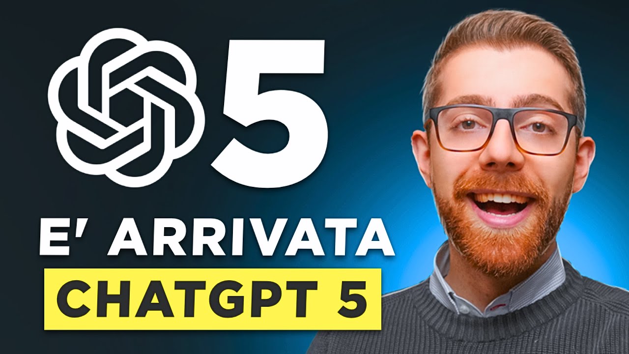 ChatGPT 5 &egrave; qui 🤖 Ecco tutte le novit&agrave; spiegate in 7 minuti 🚀