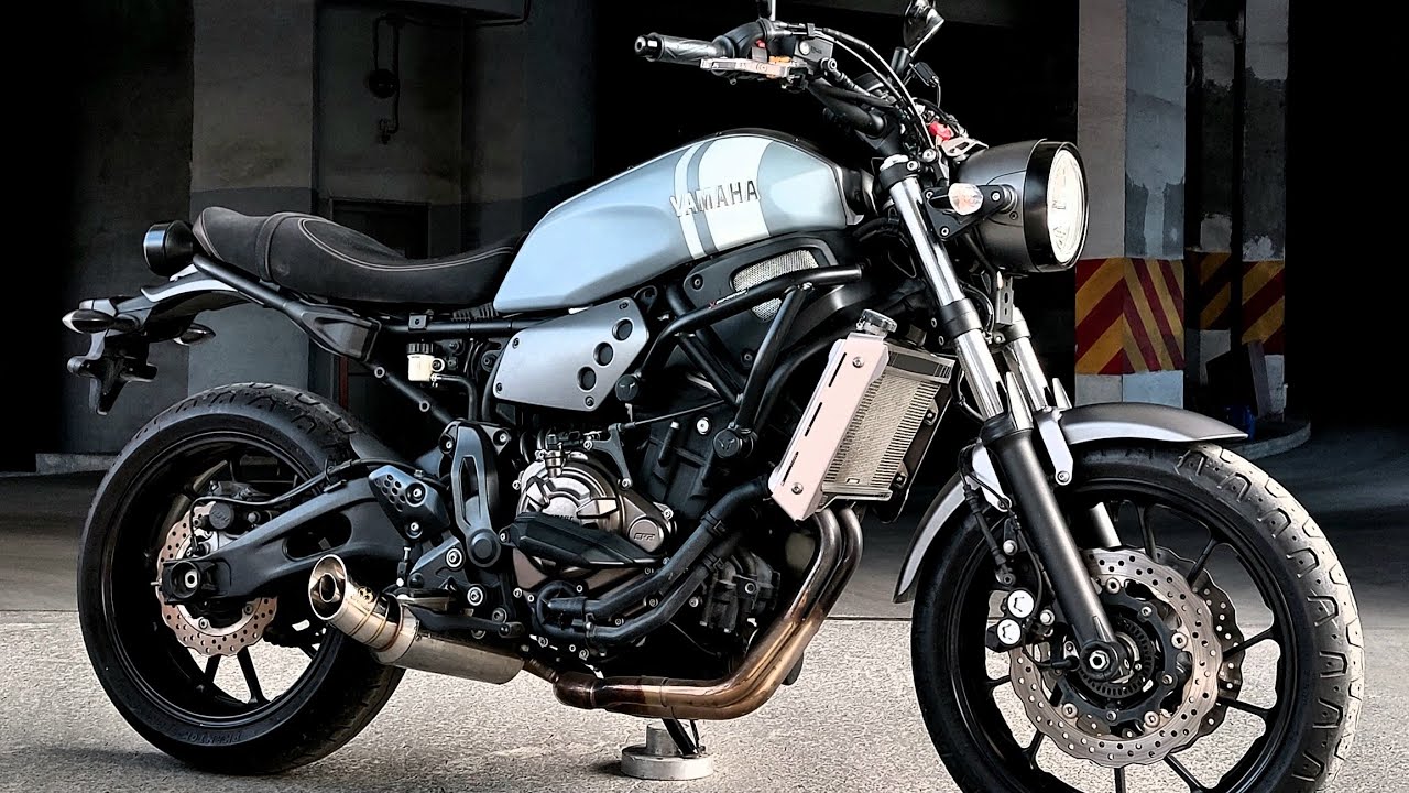 Yamaha XSR700 - городской стиляга🤩🤩🤩
