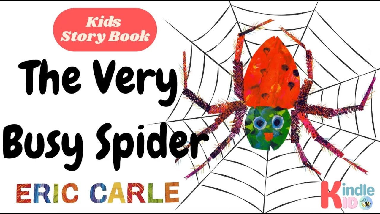 🕷️ The Very Busy Spider   A Peaceful Farm Tale About Focus and Hard Work 🐄🌾   By Eric Carle