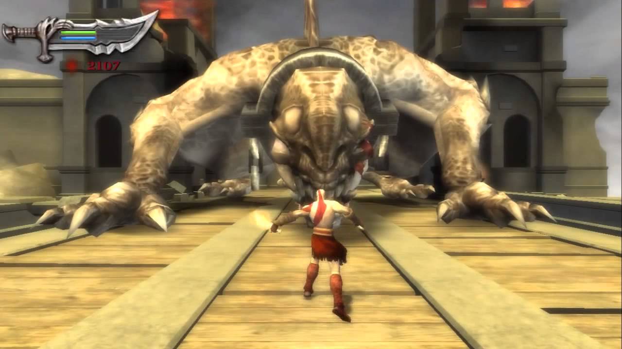 Boss Battle - Kratos vs The Basilisk - God of War: Chains of Olympus