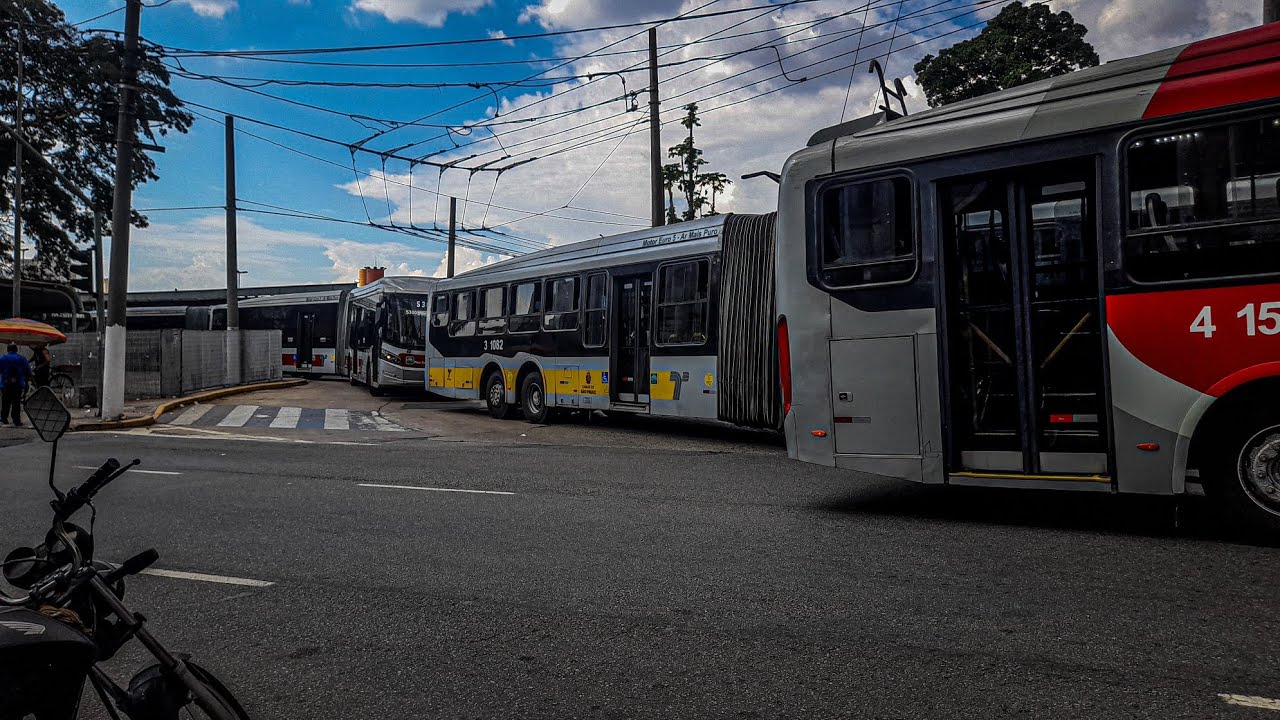 TERM. PQ DOM PEDRO II - Movimentação de Ônibus #11 - Felipe Busólogo