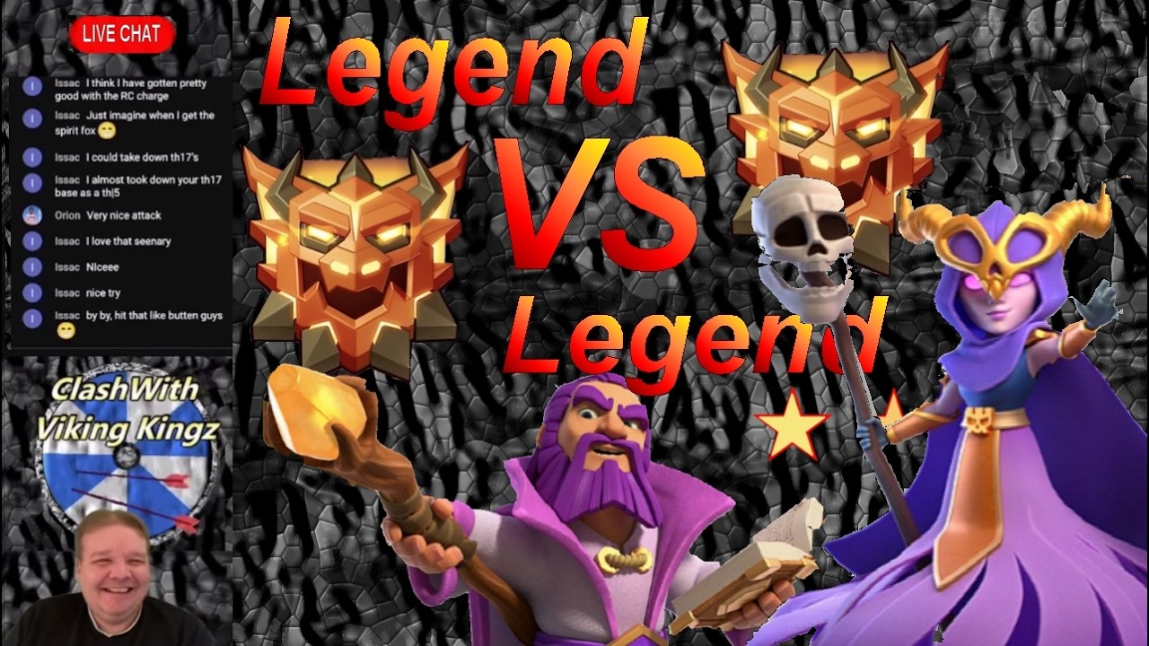 Live Legend League Attacks March 2026 Season Day 9