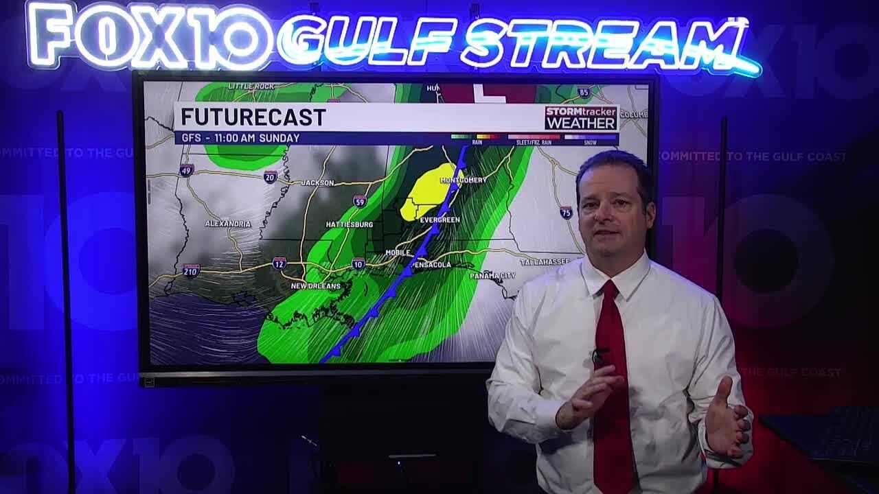 Warm weather continues through Mardi Gras with rain expected Sunday