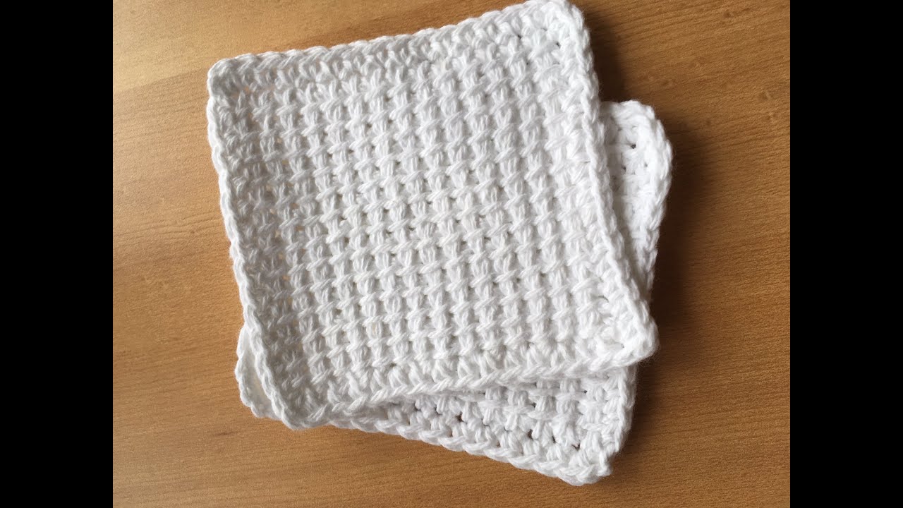 Lingette au crochet tunisien - Pour débutant