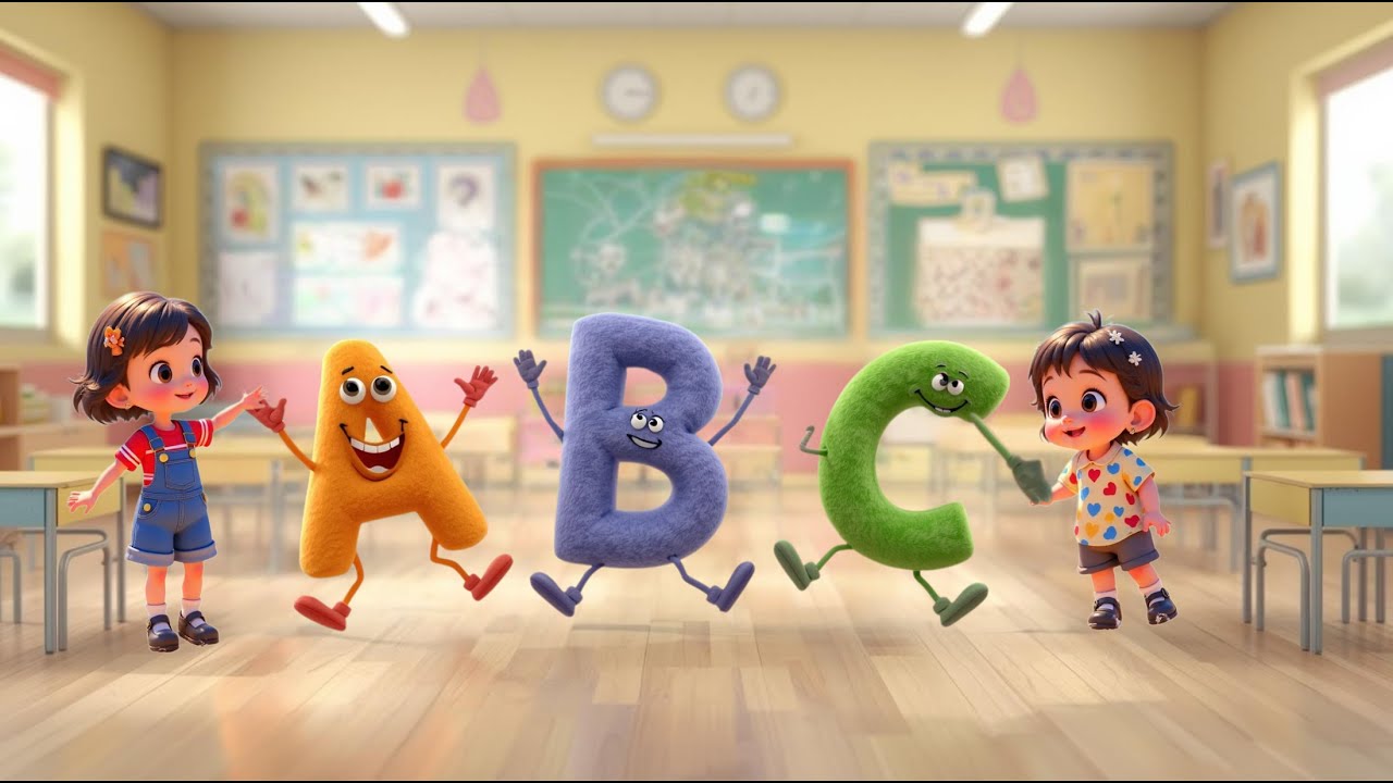 ABC Song For Kids | Learning Alphabets for Kids and Toddlers | Avni and Adya