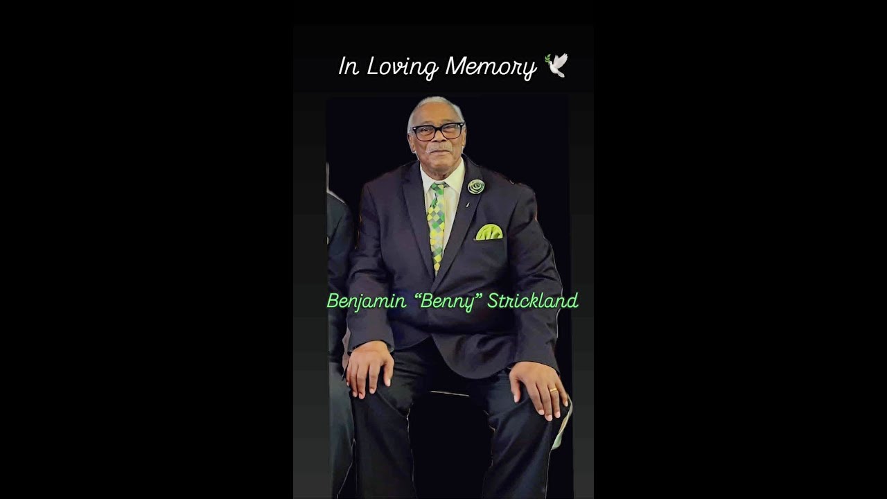 Benjamin Strickland GOING HOME CELEBRATION  REV MERCEDE BROADWATER