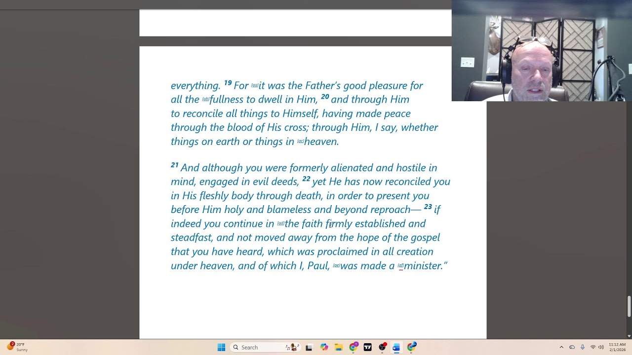 Colossians 1:1-23 | JUST JESUS | Tony Spencer | The Journey Church of Cleveland