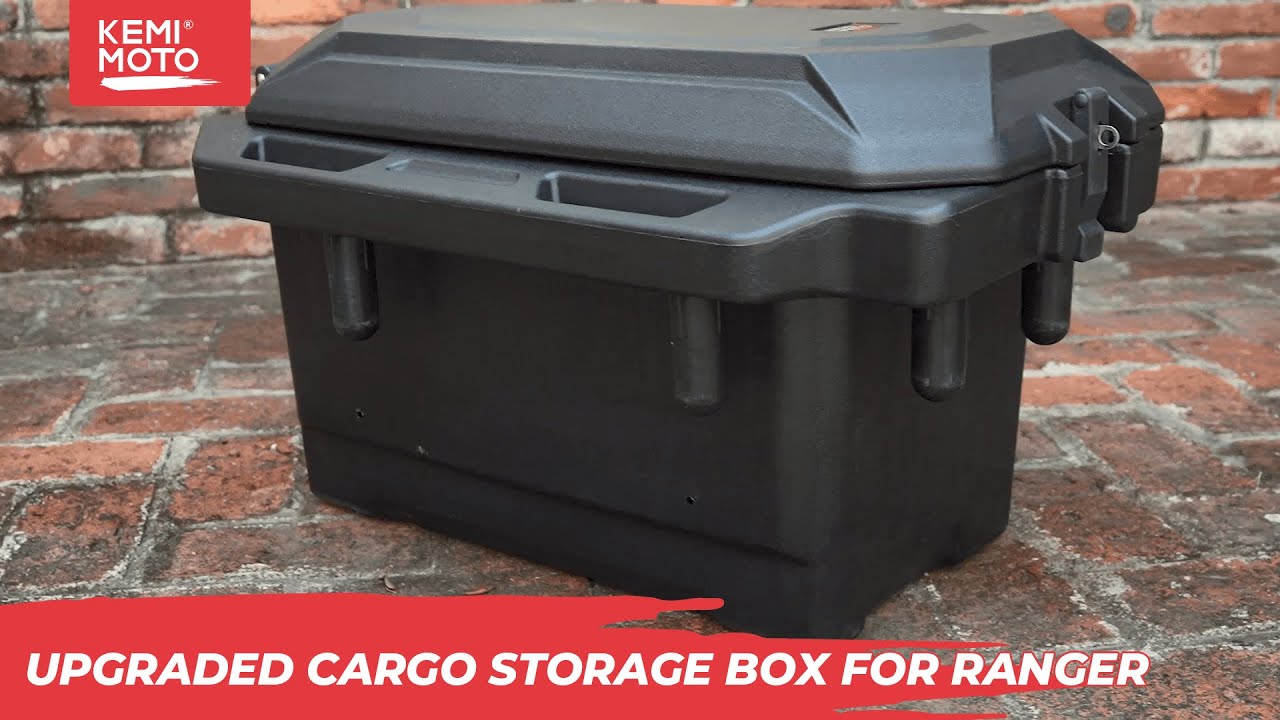 Upgraded Cargo Storage Bed Box for Polaris Ranger 2013-2020  | Kemimoto