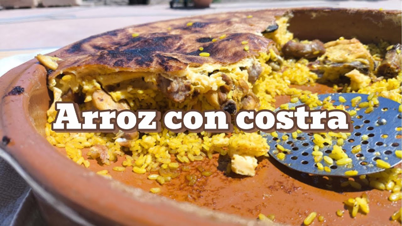 Arroz con costra