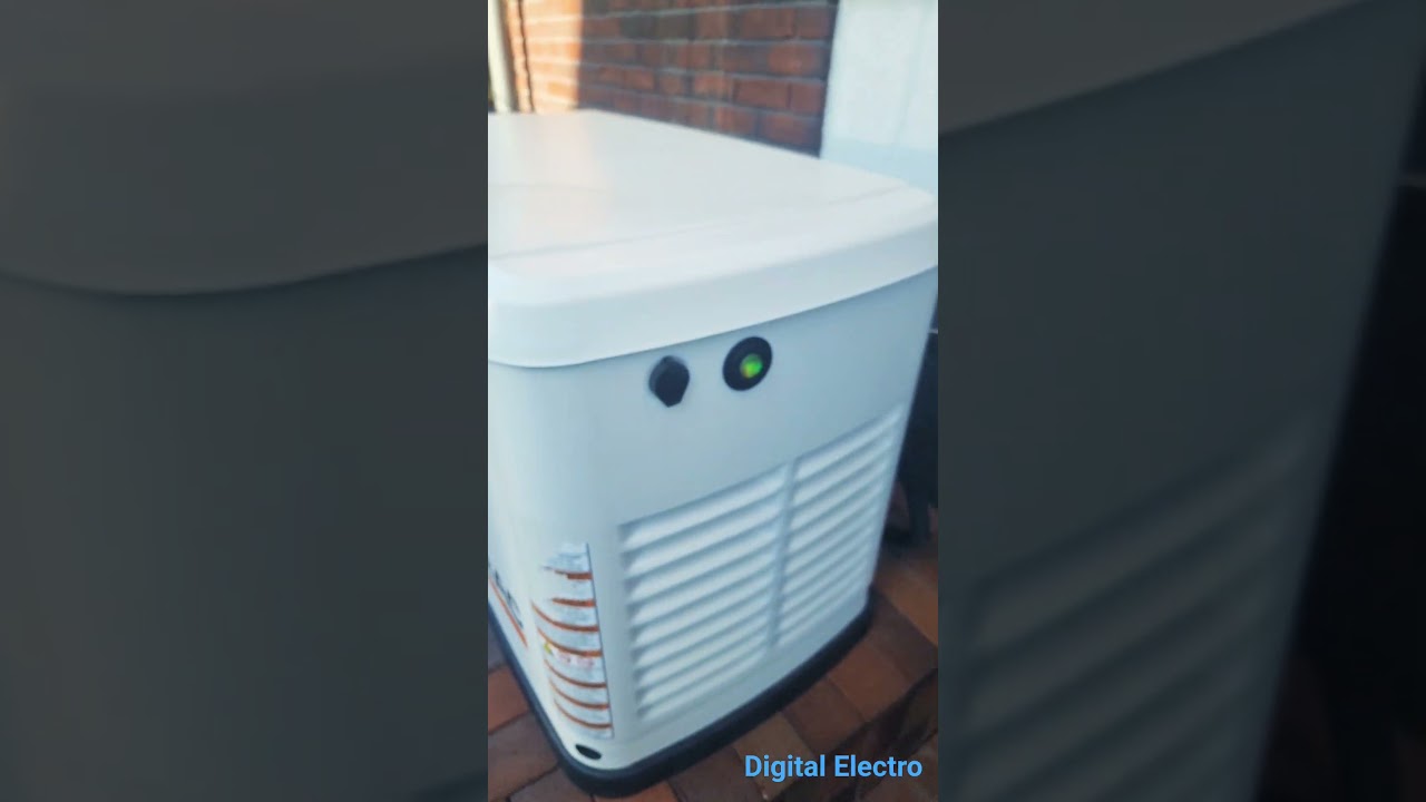 Газовый генератор Generac и АВР.