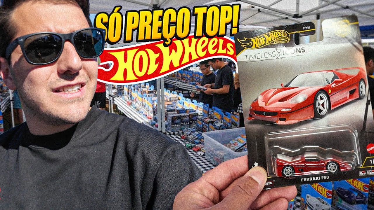 NUNCA TINHA IDO NESTE ENCONTRO DE HOT WHEELS NOS EUA 🇺🇸 
