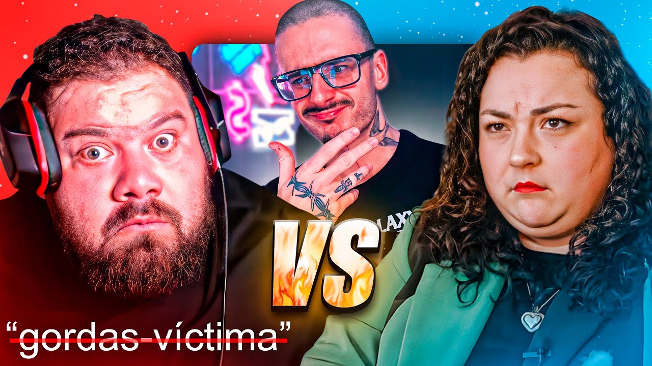 mujer gorda vs hombre gordo