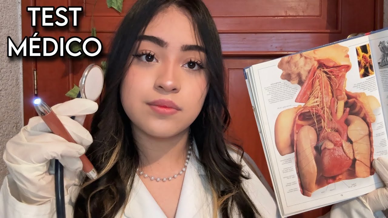 ASMR examen médico completo 🩺👩🏻‍⚕️