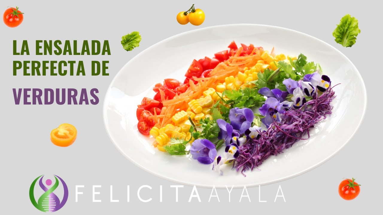 ENSALADA FRESCA DE VERDURAS SUPER VISUAL