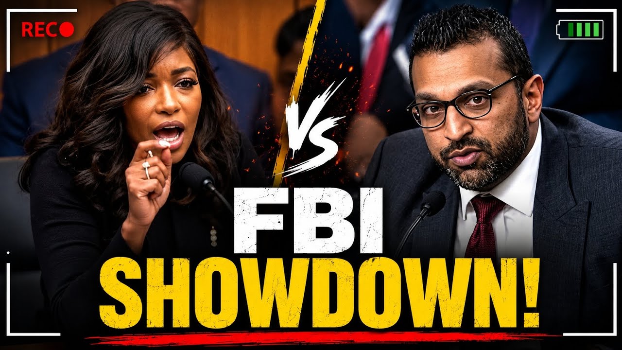 Kash Patel CORNERED By Jasmine Crockett In Wild House Judiciary Hearing