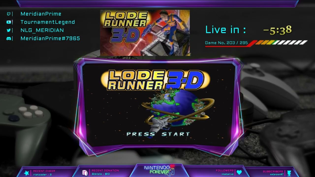 N64Ever / #203 - Lode Runner 3 D - Part 1