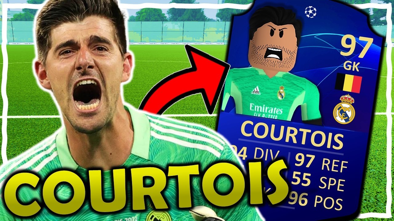 COURTOIS NO REAL FUTBOL 24 ROBLOX