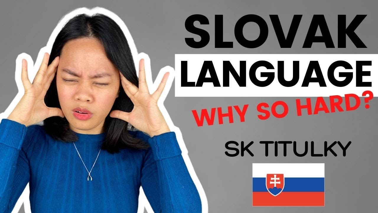 Почему словацкий язык так сложно выучить? У меня проблемы! | Slovenské Titulky