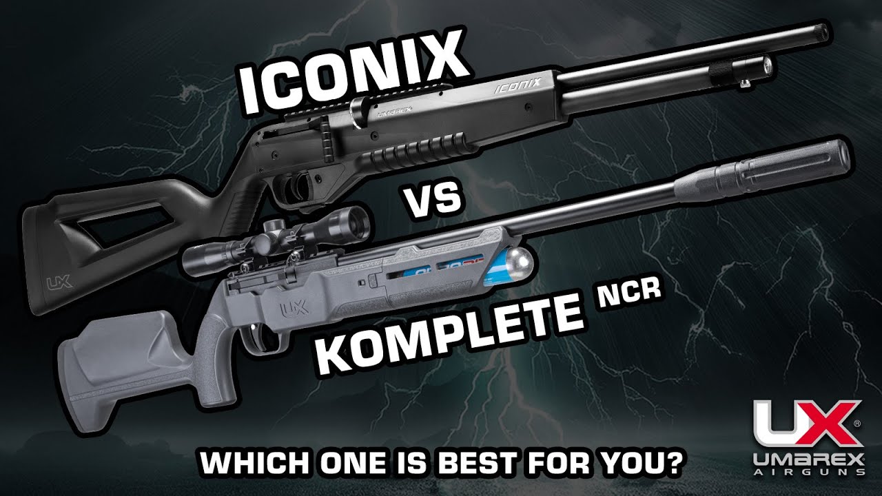 Umarex Airguns Iconix vs Komplete, Which one to buy? Maybe both.