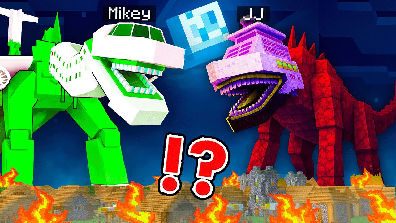 JJ INFECTED SEA VS MIKEY INFECTED SKY in Minecraft ?!
