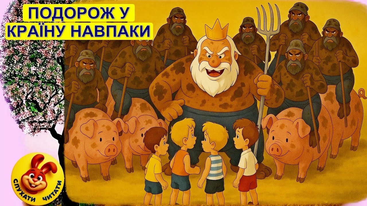 Подорож у країну Навпаки / Василь Симоненко / казка / слухати онлайн/ українська література