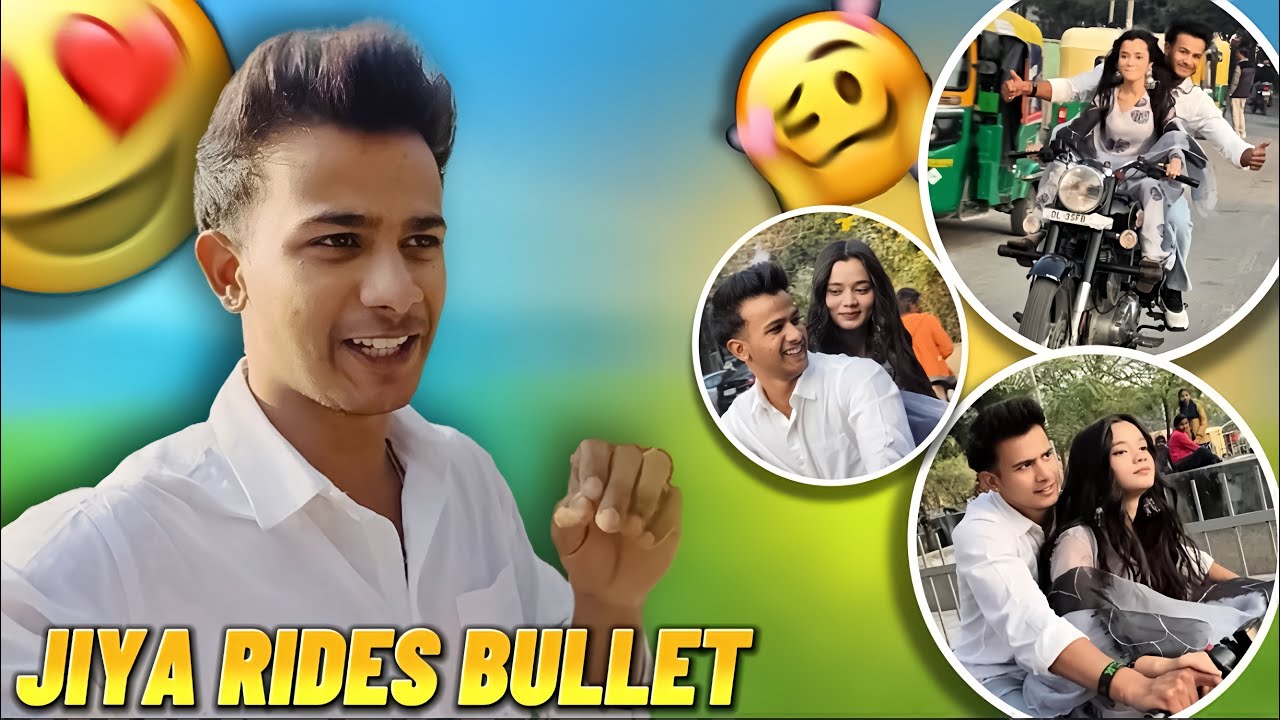 JIYA NE CHALAYI BULLET 😱!! AAJ TOH BACH GAYA MAI 🥲❤️!! ankushh09 jiyaa09 