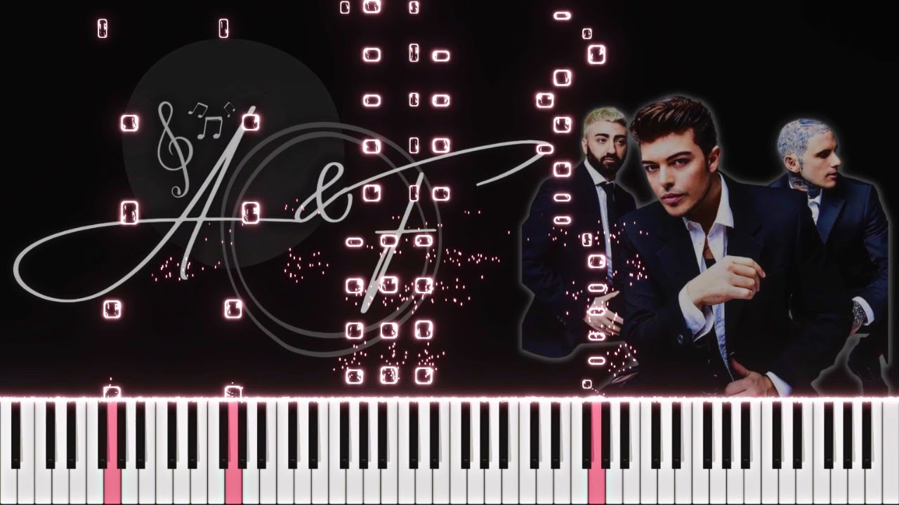 ITALODISCO - The Kolors (Piano Tutorial 4 mani) + Spartito
