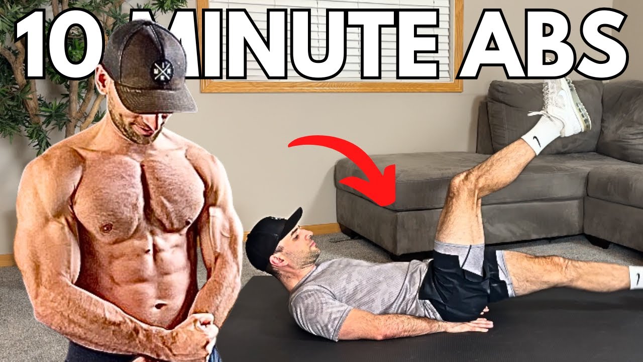 10 Min CORE WORKOUT for Men/Women | Upper Abs, Lower Abs, & Obliques