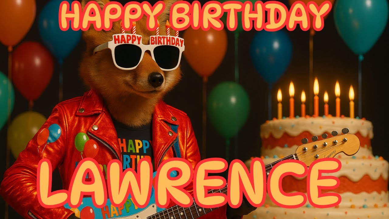 Happy Birthday Lawrence