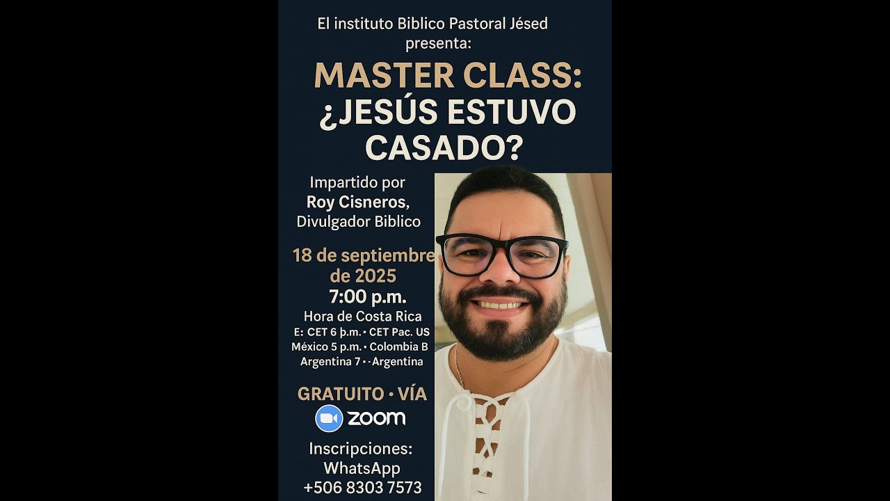 Verdad o mentira: Jesús estuvo casado? Master Class