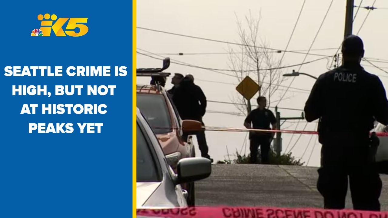 While Seattle crime is high, levels haven't reached historic peaks