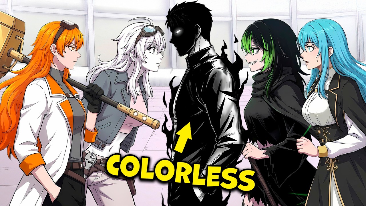 Rejected For Being Colorless, He Awakens A Power That EATS Other Colors! | Manhwa Recap