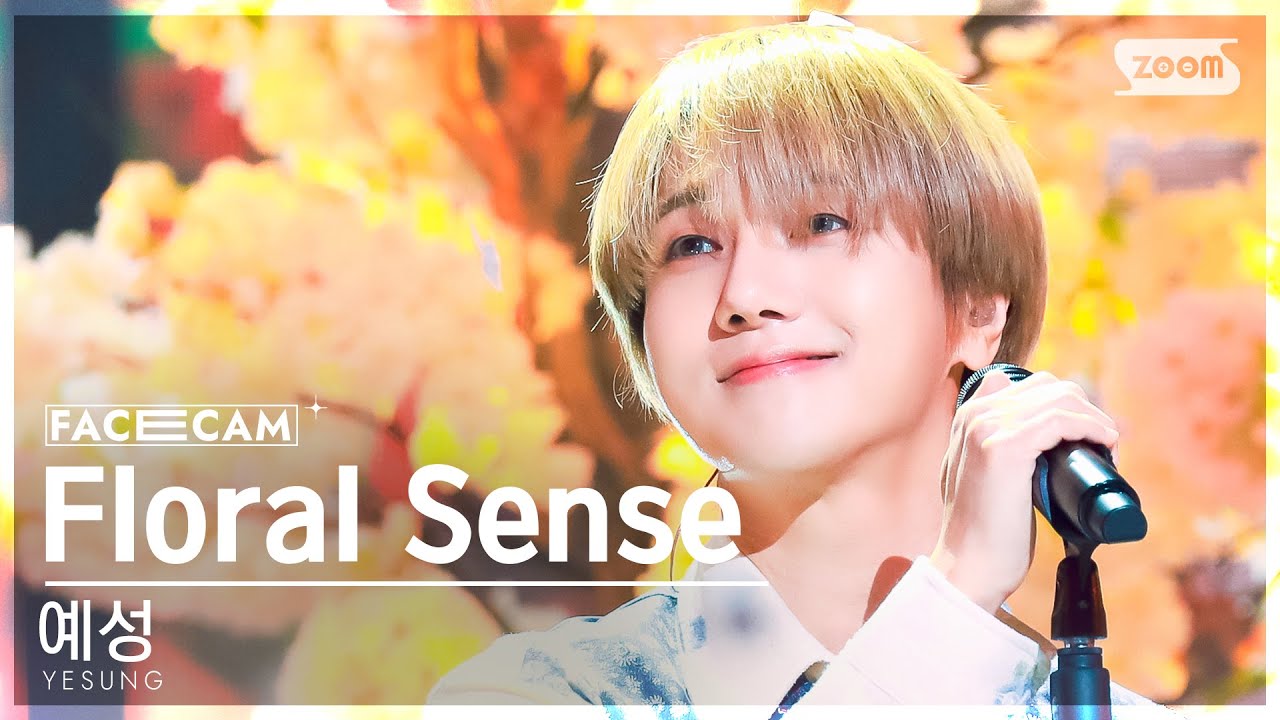 [페이스캠4K] 예성 'Floral Sense (Feat. 윈터 of aespa)' (YESUNG FaceCam) @SBS Inkigayo 230305