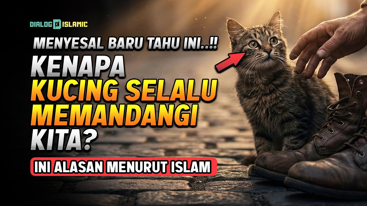 SUBHANALLAH !! Inilah 3 Pesan Rahasia Saat Kucing Memandangi Kita Menurut Islam
