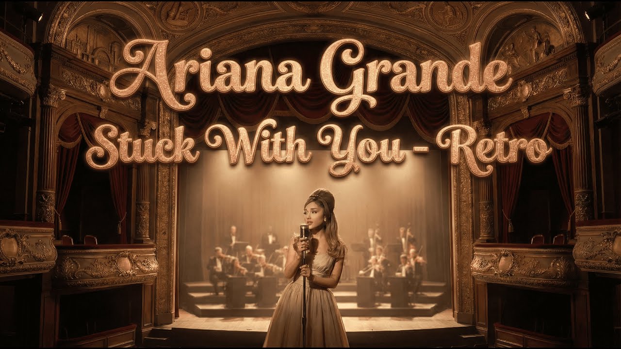 Ariana Grande - Stuck With You | Old Hollywood Retro Orchestral Remix