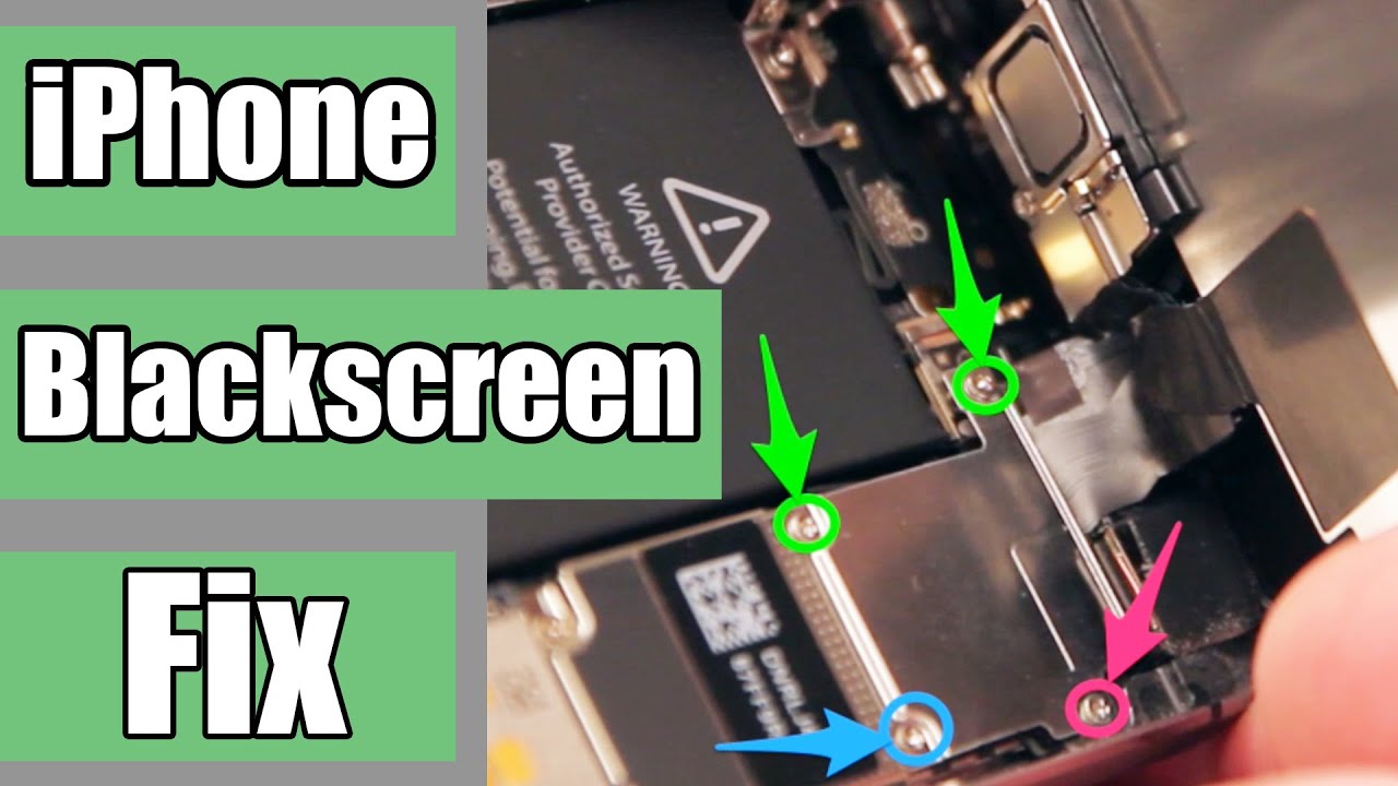 How to fix black and unresponsive iPhone screen: 5S