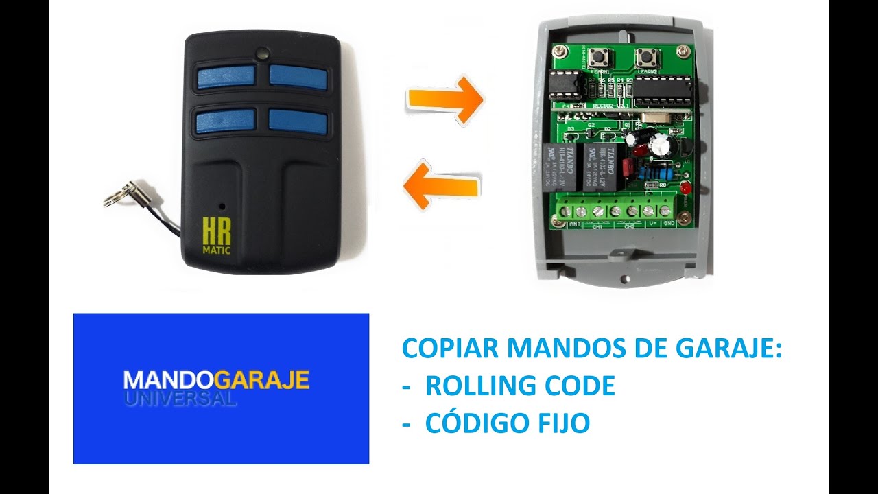 ✅ ALTA A DISTANCIA AUTOMÁTICA MANDO DUPLICADOR - 💣 HR MATIC MULTI 2 - MULTI 4